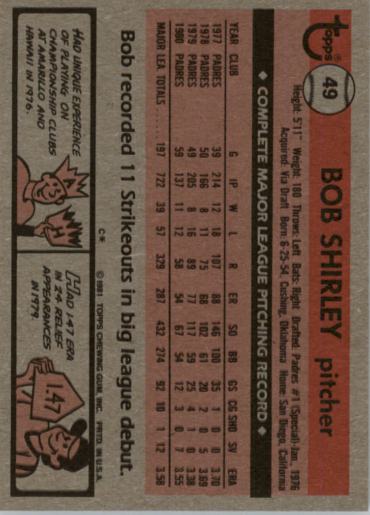 1981 Topps Baseball base set #1-200 (you pick, complete your set)!