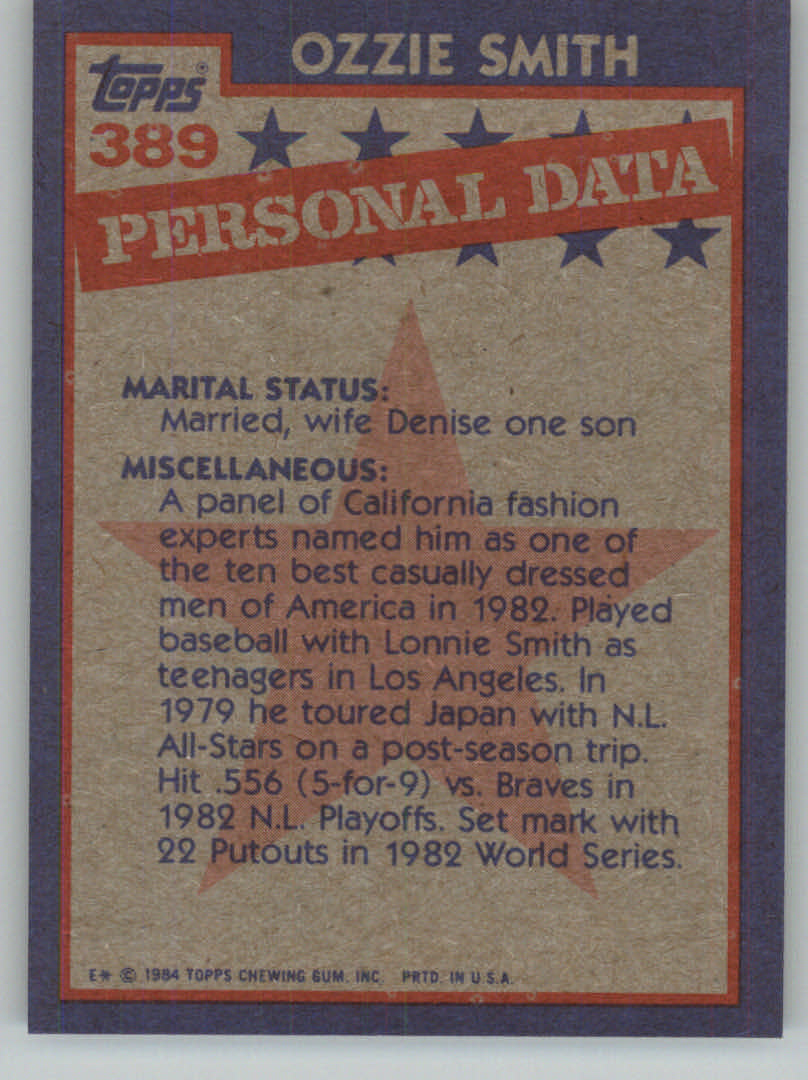 1984 Topps Baseball base set #201-400 (you pick, complete your set!)